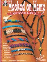 Hooked on Hemp Jewelry     (DO3240) by Janie Ray & Vicki Montgomery  - 19 pages.