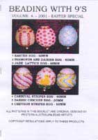 Beading with 9's - Volume 4 by Bead Co of WA - 8 pages.