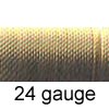 Beading Wire - General Craft Wire - 24 gauge - Gold coloured (24 yard - 22.5 m reel)