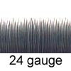 Beading Wire - General Craft Wire - 24 gauge - Nickel - Silver coloured (24 yard - 22.5 m reel)