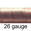 Beading Wire - General Craft Wire - 26 gauge - Copper = 24 yard - 22.5 m reel)