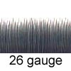 Beading Wire - General Craft Wire - 26 gauge - Nickel - Silver coloured (24 yard - 22.5 m reel)