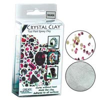 Crystal Clay - Silver - 50 gramme pack