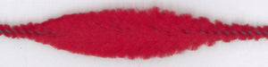 Chenille Bump (15 mm x 4 Bumps) - 30 mm long - Red (each)
