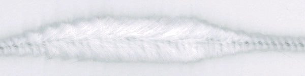 Chenille Bump (15 mm x 4 Bumps) - 30 mm long - White (each)