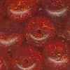Czech Cracked Glass Pearl - 6 mm Round - Red (eaches)