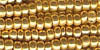 Size 11 Czech Seed Bead (Hank) - Gold, Metallic