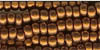 Size 11 Czech Seed Bead (Hank) - Dark Copper, Metallic