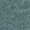 Miyuki Delica - Size 11 - Lined Lt Sea Foam AB - 5 g