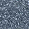 Miyuki Delica - Size 11 - Transparent Grey Lustre AB - 5 g