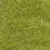 Miyuki Delica - Size 11 - Silverlined Chartreuse - 5 g