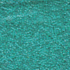 Miyuki Delica - Size 11 - Opaque Turquoise AB - 5 g