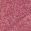 Miyuki Delica - Size 11 - Pink - Alabaster Silverlined - 5 g