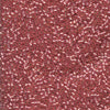 Miyuki Delica - Size 11 - Semi-Matte Silverlined Dark Rose - 5 g