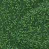 Miyuki Delica - Size 11 - Semi-Matte Silverlined Medium Green - 5 g