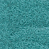 Miyuki Delica - Size 11 - Matte Opaque Turquoise - 5 g