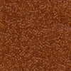 Miyuki Delica - Size 11 - Dyed Matte Transp Dk Amber - 5 g