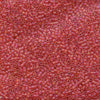 Miyuki Delica - Size 11 - Matte Lt Red AB - 5 g