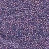 Miyuki Delica - Size 11 - Matte Transparent Mauve AB - 5 g