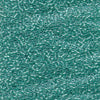 Miyuki Delica - Size 11 - Sparkling Turquoise Lined Crystal - 5 g