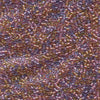 Miyuki Delica - Size 11 - Lined Purple - Salmon Mix - 5 g
