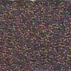 Miyuki Delica - Size 11 - Matte Metallic Gray Dusk Gold Iris - 5 g