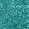 Miyuki Delica - Size 11 - Silver-lined Caribbean Teal - 5 g