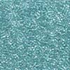 Miyuki Delica - Size 11 - Matte Transparent Caribbean Teal AB - 5 g