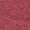 Miyuki Delica - Size 11 - Dyed Silverlined Dark Pink - 5 g