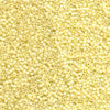 Miyuki Delica - Size 11 - Matte Opaque Pale Yellow AB - 5 g