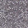 Miyuki Delica - Size 11 - Sparpling Pewter-lined Opal AB - 5 g