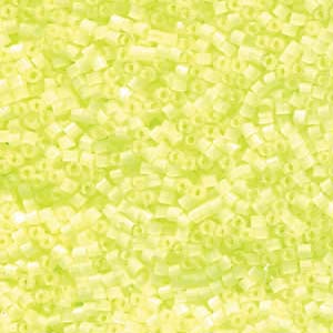 DB-1857 Miyuki Delica - Size 11 - Silk Inside-Dyed Limeade - 5 g