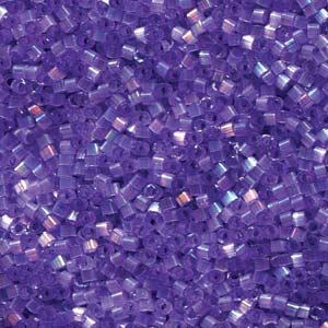 DB-1868 Miyuki Delica - Size 11 - Silk Inside-Dyed Lilac AB - 5 g