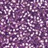 Miyuki Delica - Size 11 - Lilac Silver-lined Dyed Duracoat - 5 g