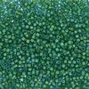 Miyuki Delica - Size 11 - Fancy Lined Aqua Green - 5 g