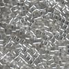 Miyuki Delica - Size 8 (Round) - Silver-Lined Crystal - 5 g
