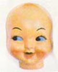 Doll Face - Dimple Face - approx. 90 mm tall