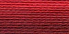 DMC No. 8 Perle Cotton - Colour 115 (light red - dark red variegated)  - 10 g ball - 80 m length