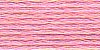 DMC No. 8 Perle Cotton - Colour 3326 (baby pink) - 10 g ball - 80 m length