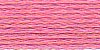 DMC No. 8 Perle Cotton - Colour 899 (hot pink) - 10 g ball - 80 m length