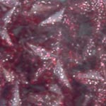 12 x 12 mm Faceted Star Bead - Ruby Glitter