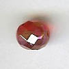 Czech Fire Polished Round - 4 mm - Christmas Red AB (eaches)