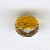 Czech Fire Polished Round - 8 mm - Transparent Gold (eaches)