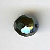 Czech Fire Polished Round - 6 mm - Black AB (eaches)