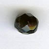 Czech Fire Polished Round - 6 mm - Black (eaches)