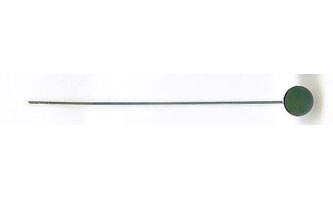 Stickpin - 75 mm (3 inch) with Pad - Silver (without clutch)