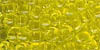 Size 9 Japanese Seed Bead - Clear Yellow - Transparent