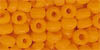 Size 9 Japanese Seed Bead - Deep Orange - Opaque