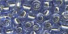 Size 9 Japanese Seed Bead - Sapphire Blue - Silverlined