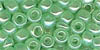 Size 9 Japanese Seed Bead - Pale Green - Pearlised